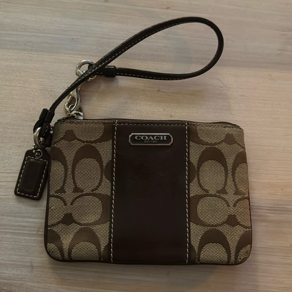 Coach wristlet